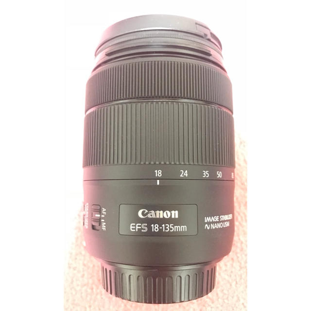 Canon(キヤノン)の(美品)  Canon EFS18-135mmレンズ  スマホ/家電/カメラのカメラ(レンズ(ズーム))の商品写真