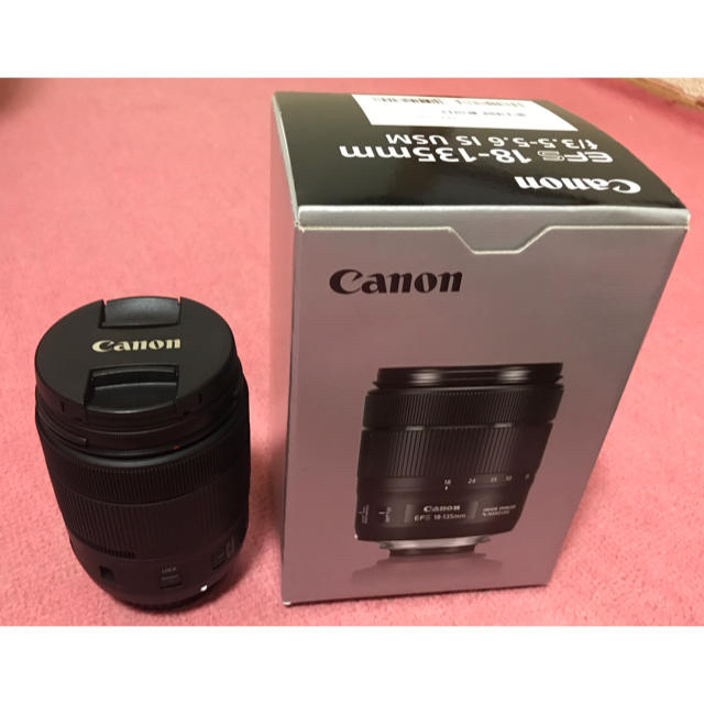 Canon(キヤノン)の(美品)  Canon EFS18-135mmレンズ  スマホ/家電/カメラのカメラ(レンズ(ズーム))の商品写真