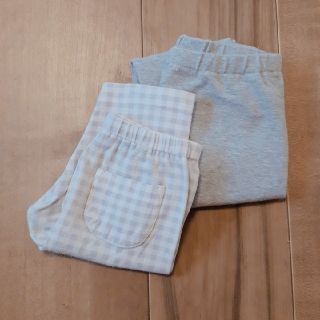 ユニクロ(UNIQLO)の最終お値下げ★ユニクロ★グレー系レギンスセット(パンツ)