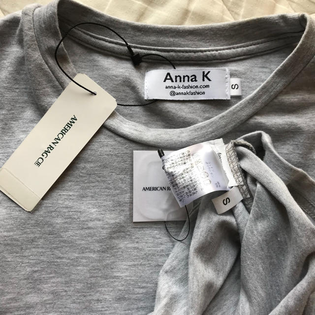 DEUXIEME CLASSE(ドゥーズィエムクラス)のタグ付未使用  Anna K メッセージプリントTシャツ レディースのトップス(Tシャツ(半袖/袖なし))の商品写真