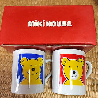 ミキハウス(mikihouse)のMIKI HOUSE  マグカップ2個セット(マグカップ)