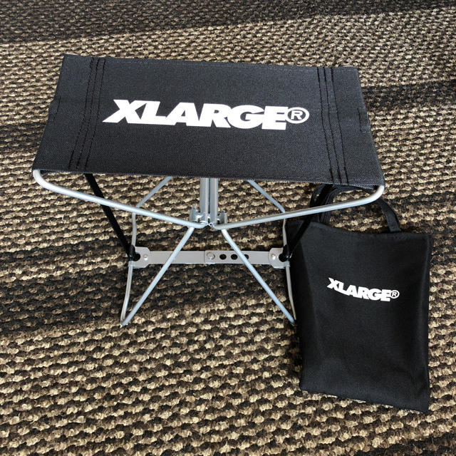 XLARGE(エクストララージ)の15日16日限定値下げです★XLARGE CHAIR 未使用品  スポーツ/アウトドアのアウトドア(テーブル/チェア)の商品写真