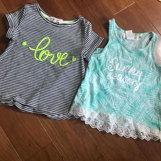 エイチアンドエム(H&M)のトップス 女の子 H&M 90 95 セット(Tシャツ/カットソー)