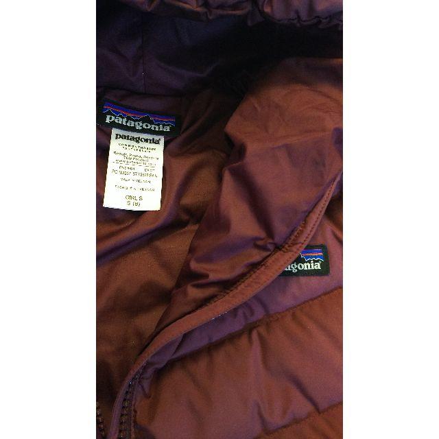 patagonia(パタゴニア)のpatagoniaガールズダウンコート キッズ/ベビー/マタニティのキッズ服女の子用(90cm~)(コート)の商品写真