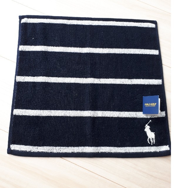 POLO RALPH LAUREN(ポロラルフローレン)の新品☆ラルフローレン　ハンドタオル インテリア/住まい/日用品の日用品/生活雑貨/旅行(タオル/バス用品)の商品写真