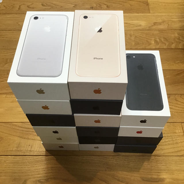 iPhone8とiPhone7の箱・付属品セット 合計16個