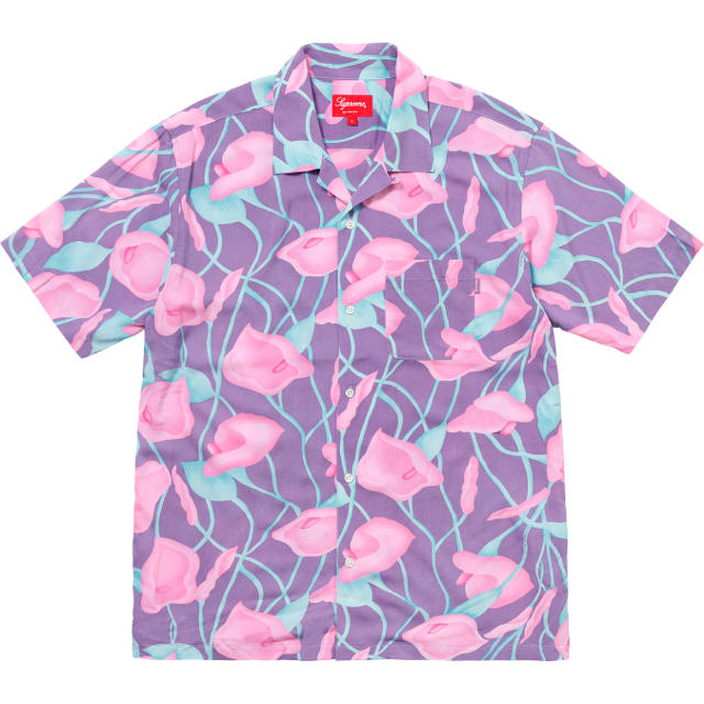 Supreme Lily Rayon Shirt サイズS