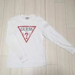 ゲス(GUESS)のguess ゲス ロングTシャツ sサイズ(Tシャツ/カットソー(七分/長袖))