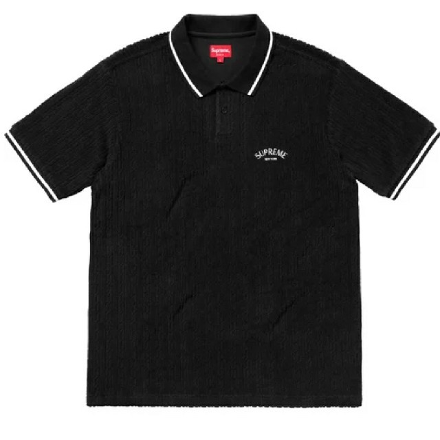 Supreme　ポロシャツ　Cable Knit Terry Polo