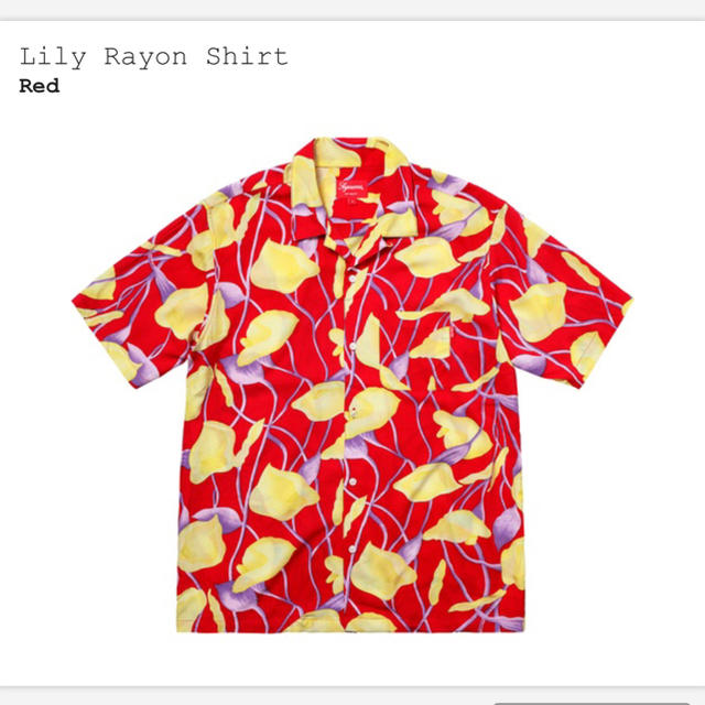 Supreme Lily Layon Shirt リリー レーヨン  シャツ L