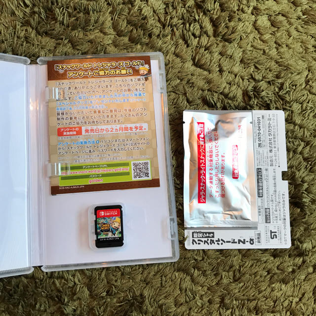 Nintendo Switch(ニンテンドースイッチ)のスナックワールドトレジャーズゴールド エンタメ/ホビーのゲームソフト/ゲーム機本体(携帯用ゲームソフト)の商品写真