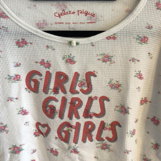 gelato pique(ジェラートピケ)のgelato pique ワッフル素材 Tシャツ ルームウェア レディースのルームウェア/パジャマ(ルームウェア)の商品写真