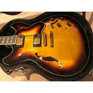 アイバニーズ(Ibanez)のibanez AS153 セミアコ 左利き LEFTY(エレキギター)