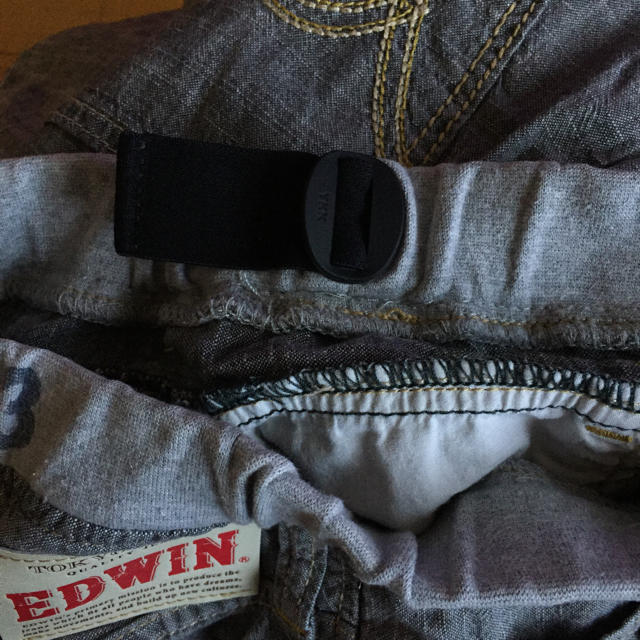 EDWIN(エドウィン)のEDWIN ハーフパンツ 140cm グレー キッズ/ベビー/マタニティのキッズ服男の子用(90cm~)(パンツ/スパッツ)の商品写真