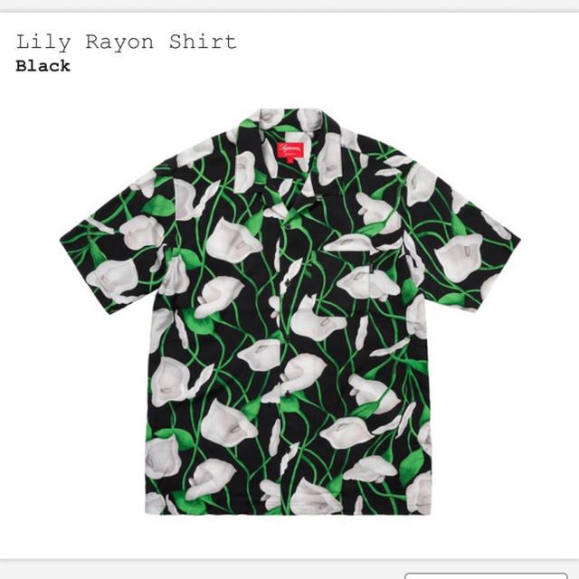 Supreme Lily Layon Shirt リリー レーヨン  シャツ L