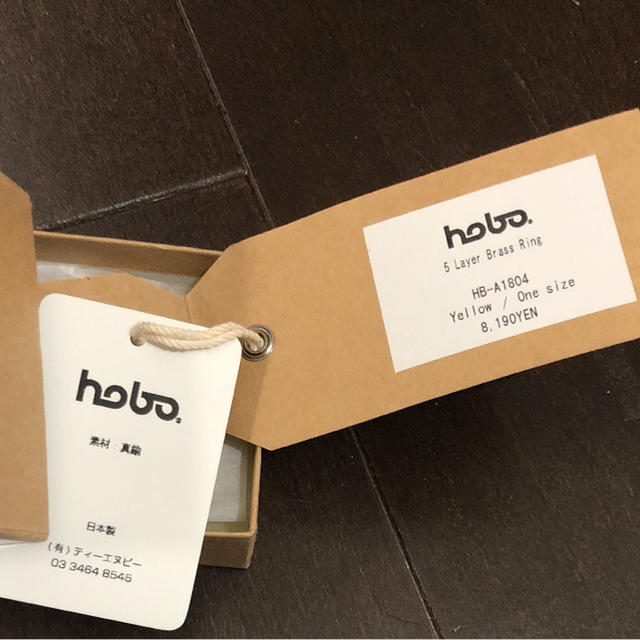 hobo(ホーボー)のhobo 真鍮 リング Ring 5連リング nonnative ノンネイティブ メンズのアクセサリー(リング(指輪))の商品写真