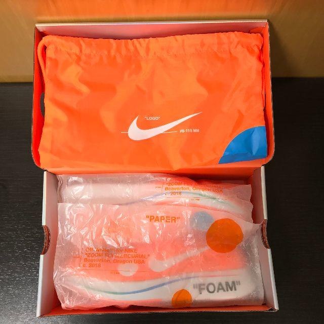 NIKE(ナイキ)のNIKE OFF WHITE ZOOM FLY ORANGE 28cm メンズの靴/シューズ(スニーカー)の商品写真