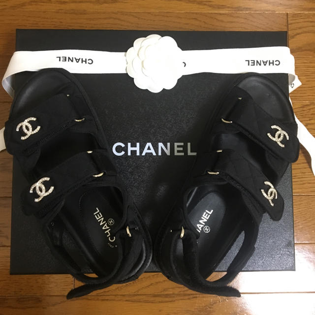 CHANEL - CHANEL フットベットサンダルの通販 by coco_123｜シャネル