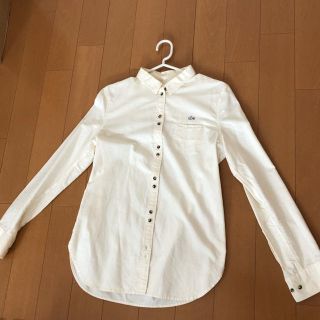 ラコステ(LACOSTE)のラコステ 白シャツ(シャツ/ブラウス(長袖/七分))