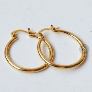 トゥデイフル(TODAYFUL)のTODAY FUL ミドルフープピアス(ピアス)