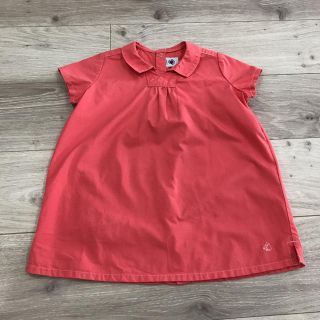 プチバトー(PETIT BATEAU)のプチバトー 24マンス コットンワンピース(ワンピース)