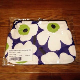 マリメッコ(marimekko)のmarimekko がま口ポーチ(ポーチ)