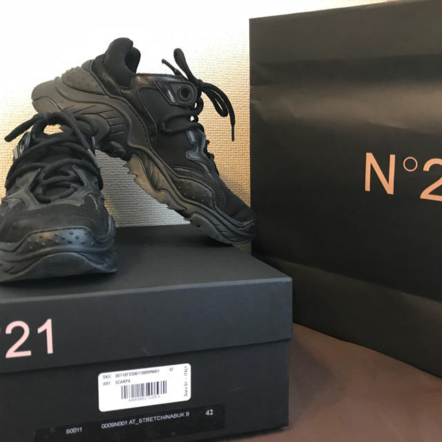 N°21(ヌメロヴェントゥーノ)のN°21  numero ventuno ヌメロ balenciaga  メンズの靴/シューズ(スニーカー)の商品写真