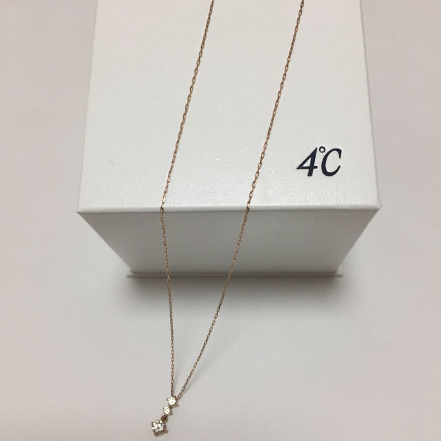 4℃(ヨンドシー)の美品✨4℃ K10 ネックレス レディースのアクセサリー(ネックレス)の商品写真