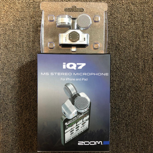 Zoom(ズーム)のZOOM IQ7  MSステレオマイク 楽器のレコーディング/PA機器(マイク)の商品写真