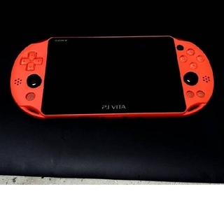 プレイステーションヴィータ(PlayStation Vita)のPSVita オレンジ PCH-2000

8Gメモリ同梱(携帯用ゲーム機本体)