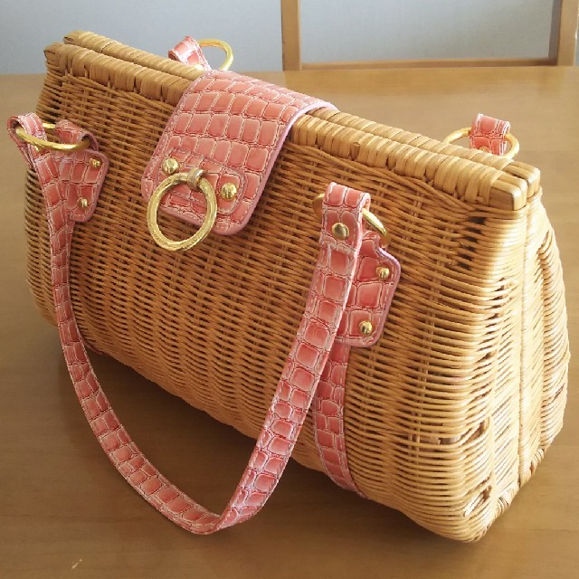 SAC(サック)のSAC☆カゴバッグ難あり レディースのバッグ(かごバッグ/ストローバッグ)の商品写真