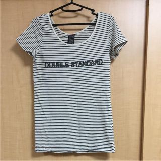 ダブルスタンダードクロージング(DOUBLE STANDARD CLOTHING)のダブスタTシャツ  レディース  【フリーサイズ】(Tシャツ(半袖/袖なし))