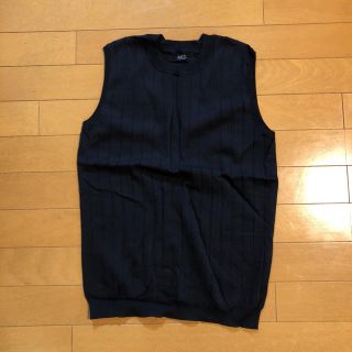 アズールバイマウジー(AZUL by moussy)の（未使用）アズール サイズL ノースリーブ リブニット(カットソー(半袖/袖なし))