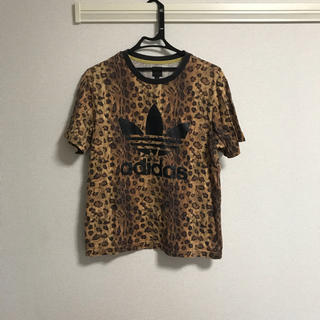 アディダス(adidas)のadidas ヒョウ柄Tシャツ(Tシャツ/カットソー(半袖/袖なし))