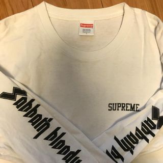 シュプリーム(Supreme)のsupreme Tシャツ ブラックサバス ロンT(Tシャツ(長袖/七分))