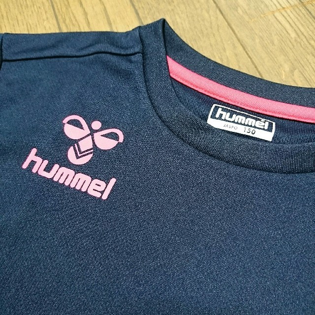 hummel(ヒュンメル)の専用★ヒュンメル Tシャツ 150 ネイビー スポーツ サッカー 野球 キッズ/ベビー/マタニティのキッズ服男の子用(90cm~)(Tシャツ/カットソー)の商品写真