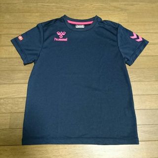 ヒュンメル(hummel)の専用★ヒュンメル Tシャツ 150 ネイビー スポーツ サッカー 野球(Tシャツ/カットソー)