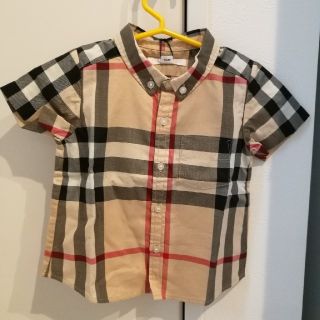 バーバリー(BURBERRY)の【新品 】BURBERRY チェック柄シャツ(シャツ/カットソー)