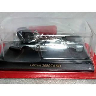 フェラーリ(Ferrari)の新品未組立 京商 フェラーリ 365GT4/BB 1973 シルバー(ミニカー)