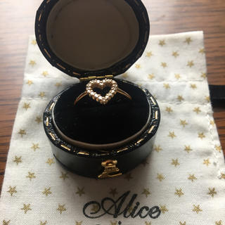 専用 Alice in tinyroom ハートダイヤリング tiny 指輪