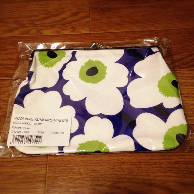 marimekko(マリメッコ)のmarimekko がま口ポーチ レディースのファッション小物(ポーチ)の商品写真