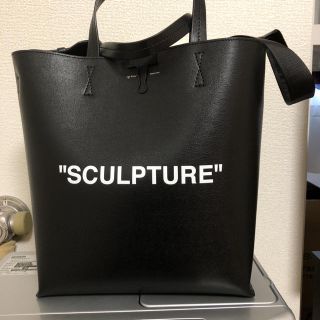 オフホワイト(OFF-WHITE)の【29日まで！】OFF-WHITE SCULPTURE 2WAY BAG L(トートバッグ)