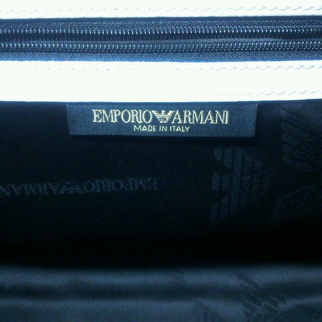 Emporio Armani(エンポリオアルマーニ)の☆値下げ☆ アルマーニ エナメルバッグ レディースのバッグ(ハンドバッグ)の商品写真