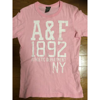 アバクロンビーアンドフィッチ(Abercrombie&Fitch)のアバクロTシャツ ピンクSサイズ(Tシャツ/カットソー(半袖/袖なし))