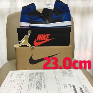 ナイキ(NIKE)のNIKE AIR JORDAN 1 AJ1 OG ROYAL BLUE青黒ブルー(スニーカー)