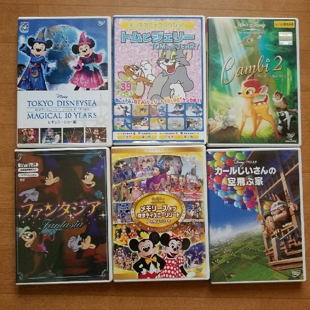 Disney ディズニー トムとジェリー Dvd 6本セット お値下げしました の通販 By いちごにゃん S Shop ディズニーならラクマ