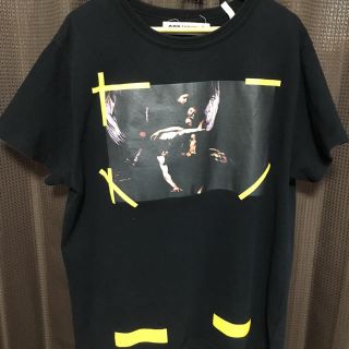 オフホワイト(OFF-WHITE)のoff-white tシャツ 国内確実正規品 イーストランドタグ カラヴァッジォ(Tシャツ/カットソー(半袖/袖なし))