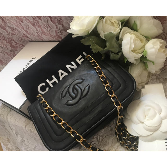 【美品】CHANEL ヴィンテージ❤︎斜め掛けOK チェーンバッグ