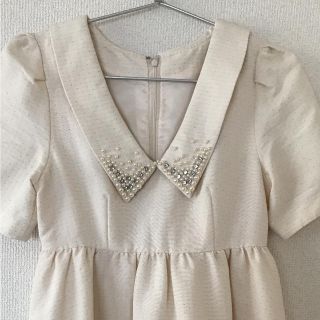 ジルスチュアート(JILLSTUART)のジルスチュアートJILL STUART♡ビジューワンピース(ミニワンピース)