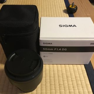 シグマ(SIGMA)のシグマ 50ミリ F1.4 DG art(キャノンマウント)(レンズ(単焦点))